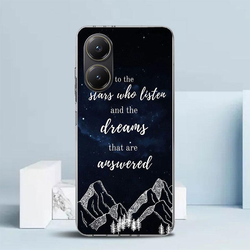 A Court of Mist Fury Sarah J Maas Phone Case For Xiaomi Poco F7 Ultra X5 X6 X7 Pro M7 Redmi 15C 15 13C 13 12C 12 10C 10 10A 9 9C