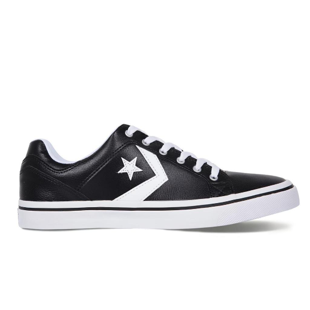 Converse All Star Slip Resistant Lightweight Non slip Lightweight Low top Skateboard Shoes Unisex Black 161608C