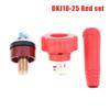 European Welding Machine Cable Wire/Welding Cable Connector Quick Fitting Male+Female Cable Dkj10-25