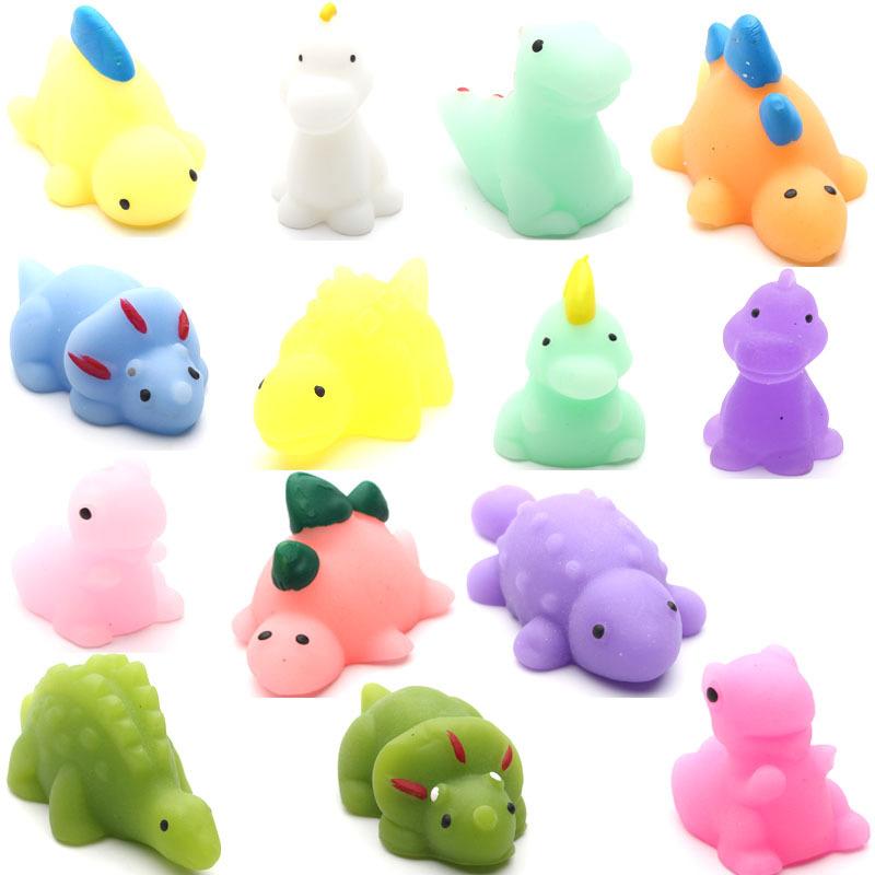 Mochi Squishy Dinosaurier Kawaii Knet-Sensorisches Fidget Stressabbau Kinder Jungen Mädchen Geburtstagsgeschenke Party Mitgebsel Klassenzimmer Preis