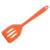Food Grade High Temperature Resistance Slotted Spatula with Hole Arc Edge Long Handle Baking Shovel Household Supplies