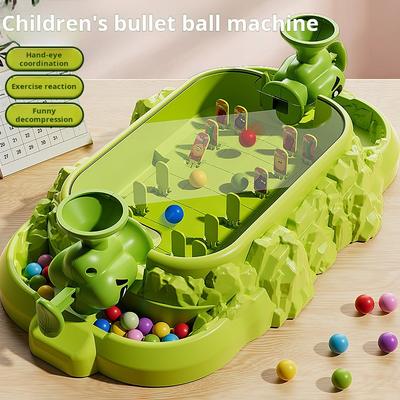 Kinderen Strijd Spel Speelgoed Groente Pinball Shooter Voor Ouder-Kind Competitie Desktop Feestspel Familie Spel Avond