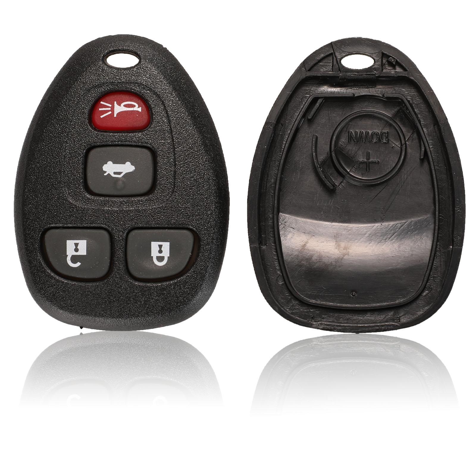 

jingyuqin Для Buick Hummer H3 GMC Для Chevrolet Colorado Isuzu Чохол для ключа автомобіля 3/4/5 Кнопки Оболонка для дистанційного ключа Кришка Брелок Заготовка лист