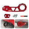 AK-8108 Rhombic Towbar Car Accessories Aluminum Alloy Universal Towing Tools for JDM Car Front Trailer Hook