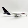 A380 30cm 1/240 Scale Fedex Airplane Resin Simulation Model With Aircraft Wheels & Base Toys Plane Office Decoration