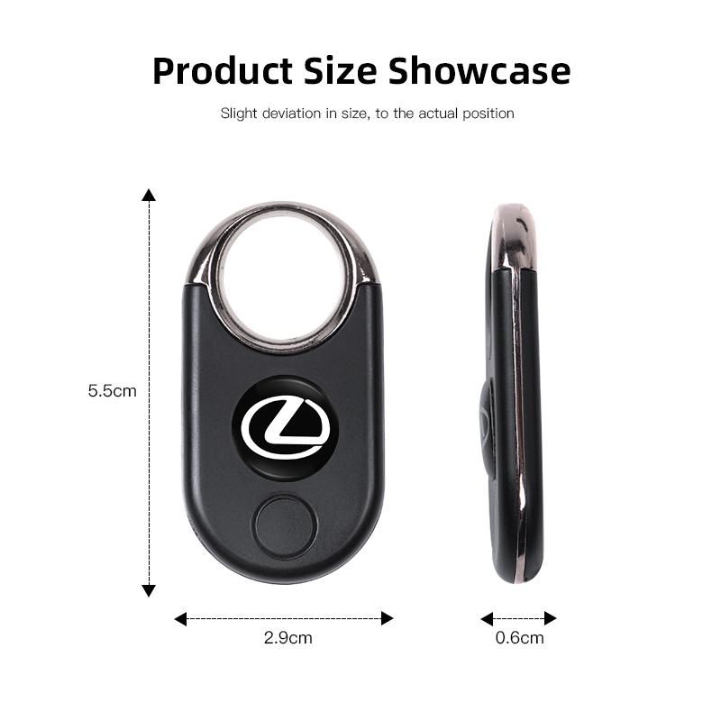 csdmuw1 iPhone Smart Tag GPS Locator Anti-lost Tracker Car Keychain For Lexus NX300h RX450h RX350 UX300h Ct200h UX250h IS250 GS300 IS300