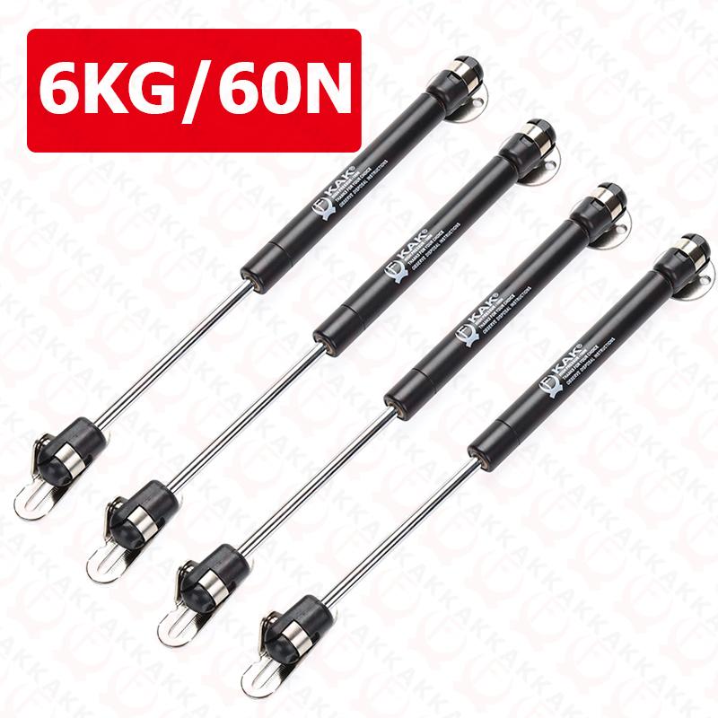 KAK 4 Pack 6kg 10kg 15kg Gas Spring Cabinet Hinge Copper Core Door Lift Support Hydraulic Kitchen Cupboard Door Hinges Hardware