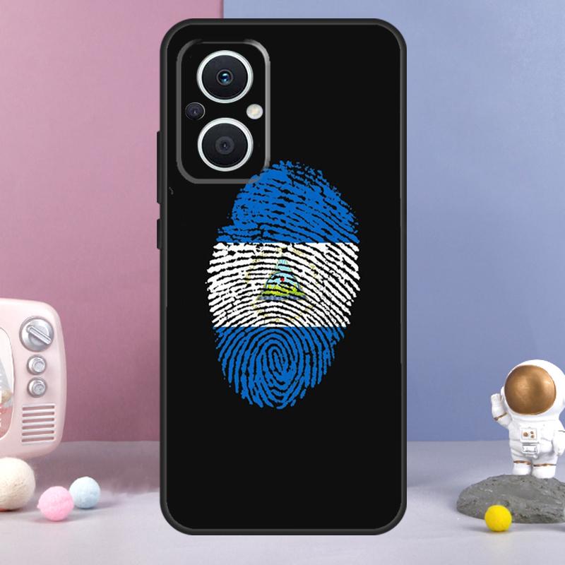 Nicaragua Flag Funda For OPPO Reno 8 Lite 11F 12F 13F 14F 10 11 12 13 14 Pro OPPO Find X9 X5 X6 X8 Pro Case