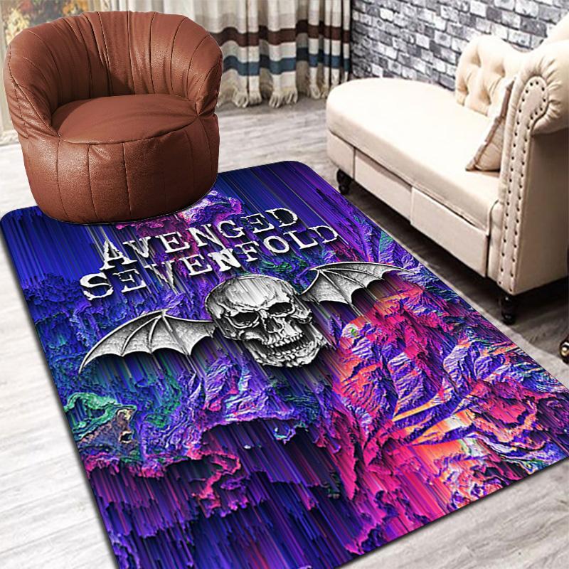 Avenged Sevenfold Rug Floor Mat for Living Room or Bedroom Soft and Comfortable Carpet a Gift for Birthday and Holiday.SFF0917545
