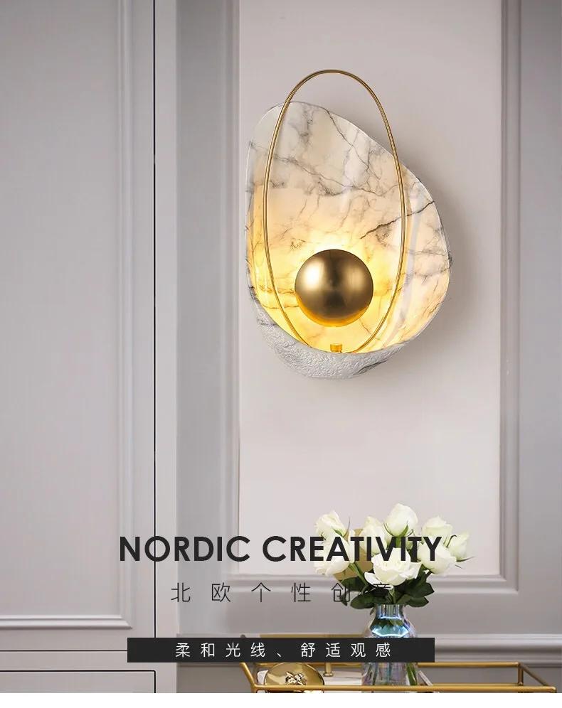 LED Wall Lamp for Living Room Bedside Bathroom Mirror Stairs Aisle Background Wall Decoration Modern Sconce Indoor Lighting