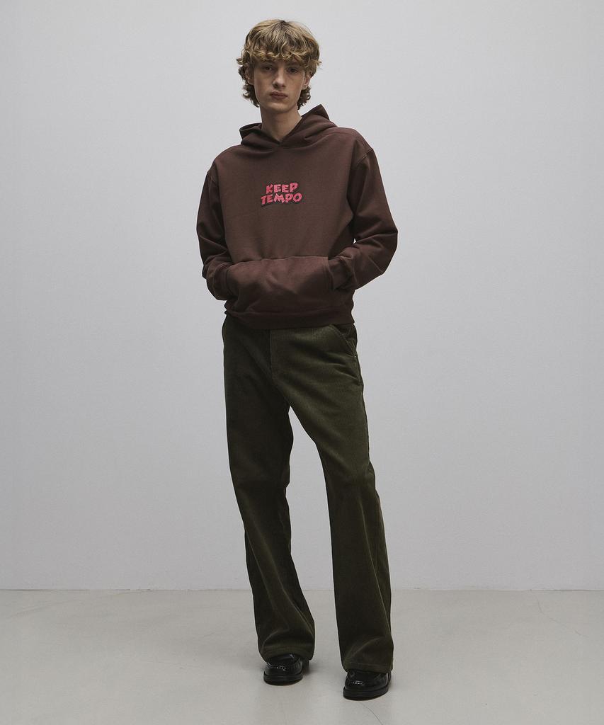 Lollingseutyudio Corduroy Flared Pants Olive