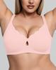 Women Sexy Leopard Print Wireless Plus Size Comfortable Push Up Bra