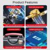 220V Household Cleaning Machine Plug In Portable High-pressure Water Gun High Power and High-pressure Car Washing Machine