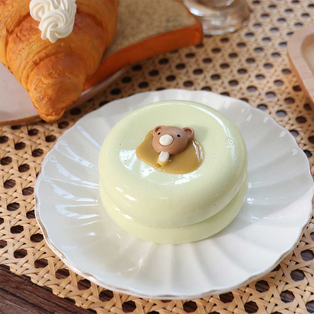 Simulation Design Soufflé Squeeze Toy Cute Cake Slow Rebound Toy Fingertip Toy