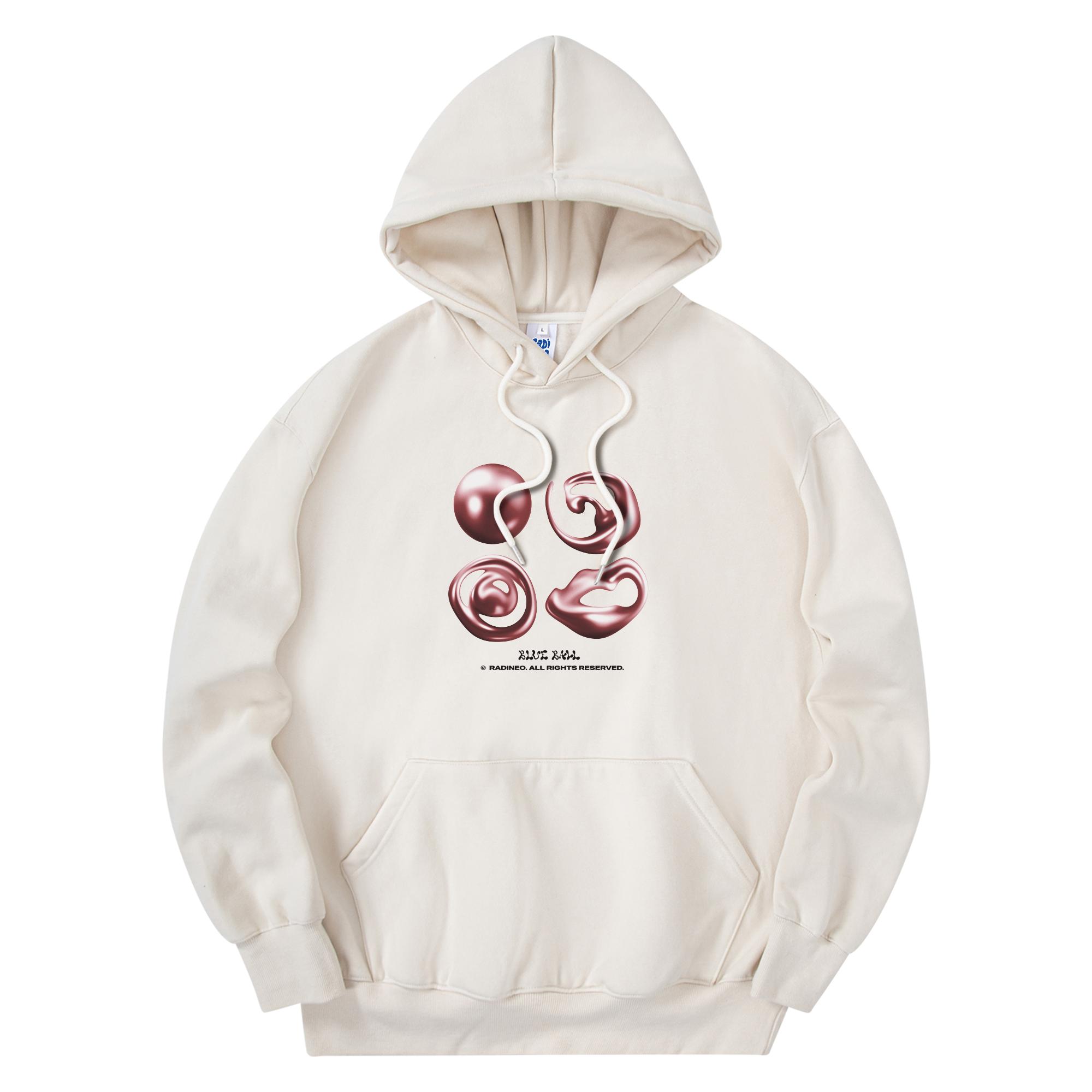 Radineo Blue Ball Hood Cream Cream (Cream)/M