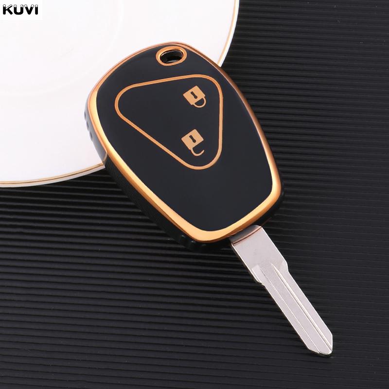 Tpu Car Key Case Cover For Renault Megane Modus Espace Laguna Duster Logan Dacia Sandero Fluence Clio Kango For Nissan Almera