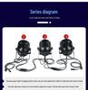Warm White COB Floodlight for Wedding & Performance Stage Lighting