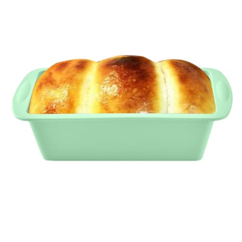Cordoode Rectangular Silicone Toast Pan, Rectangular Silicone Cake Pan, Nonstick Bread Pan - Easy Release Baking Pan for Muffins, Loaf Pans, Cake Pans