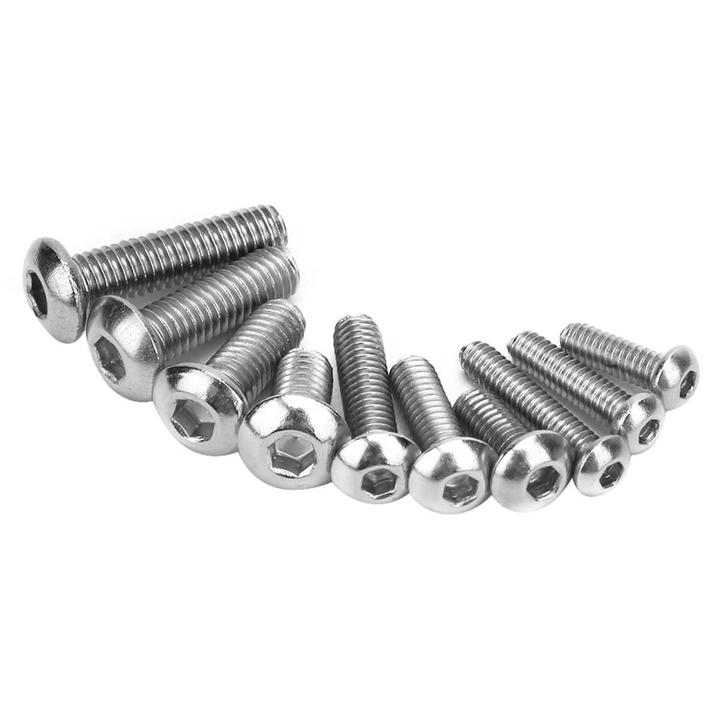 M2*6\M2*8\M2*10\M3*6\M3*8\M3*10\M3*12\M2.5*6\M2.5*8\M2.5*10 Hex Socket Screw Set Hex Socket Screw Hexagonal Socket Screw