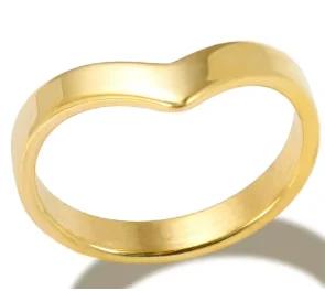 Glänzende Kristall High-End Anlaufgeschützte Mode Geometrische Offene Vergoldete Edelstahlringe für Damen Ehering Schmuck Geschenke