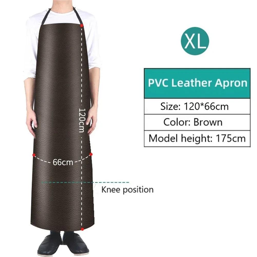 Tablier de soudure en cuir PVC Imperméable Soudeur Vêtement de protection à isolation thermique Soudure électrique Tabliers anti-brûlures