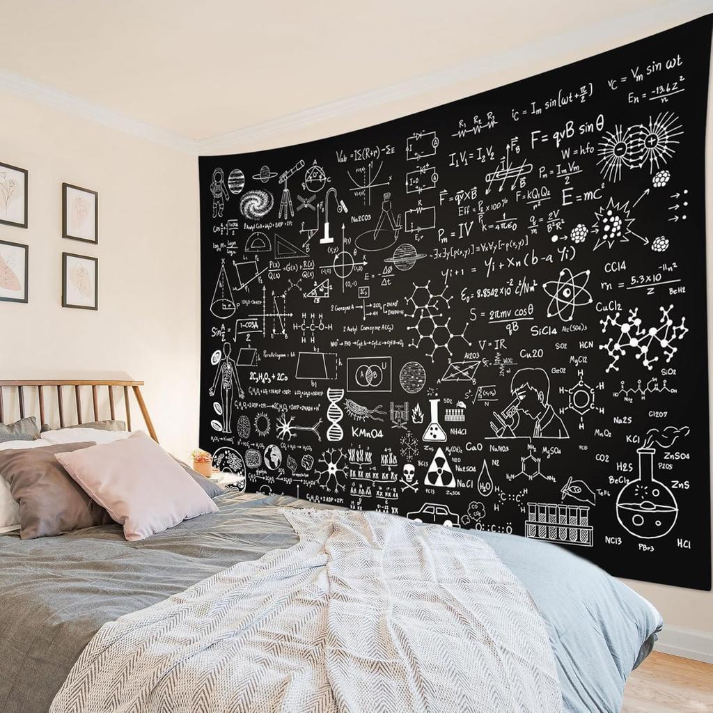 Classroom Reading Tapestry Pink Butterfly and World Map with Inspirational Quotes Tapestries for Bedroom Aesthetic Prepp
