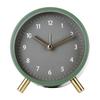 Nordische Stille Schreibtischuhr - Einfache, Stilvolle Weckuhr für Schlafzimmer & Wohnzimmer