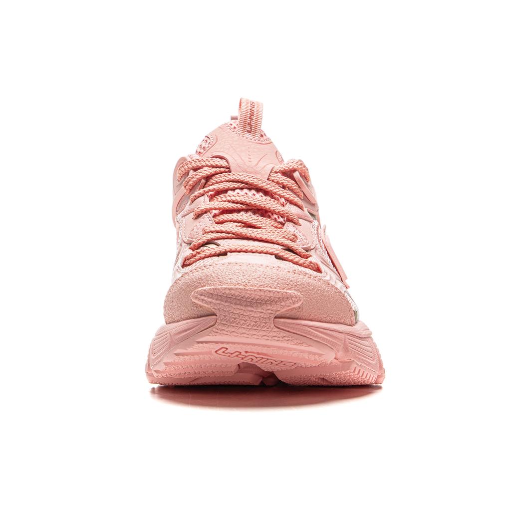 Li Ning Starry Y2K Millennium Style Soft Rebound Retro Thick Sole Shock Absorption Non-Slip Wear-Resistant Breathable Low-Top Dad Shoes AGCU372-5