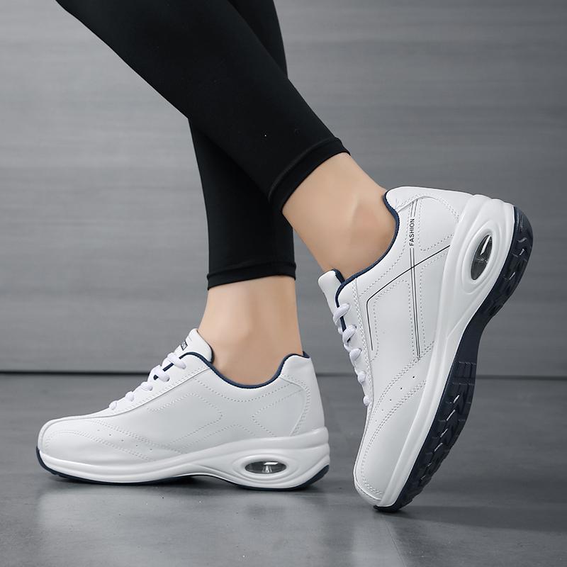 Damen-Sneaker, lässige Outdoor-Schuhe für Schüler, leicht, für Mädchen, Sneakers in Übergröße, Keil-Sneaker für Damen