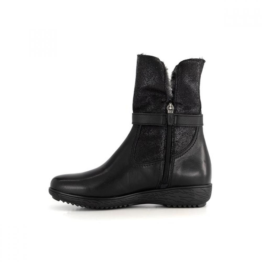 Vainer Women Comfort Fur Boots Black 325f0v1ba