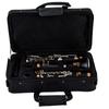 AUROSUS Clarinet 17 Keys 6 Rings  keys Boehm-System ABS Body Wood Like Finish Two Barrels Nickel-Plated Keys