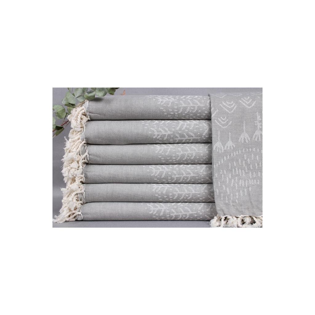 Peshtemal Black Gift Peshtemal Beach Peshtemal 100x180 Cm Cotton Peshtemal