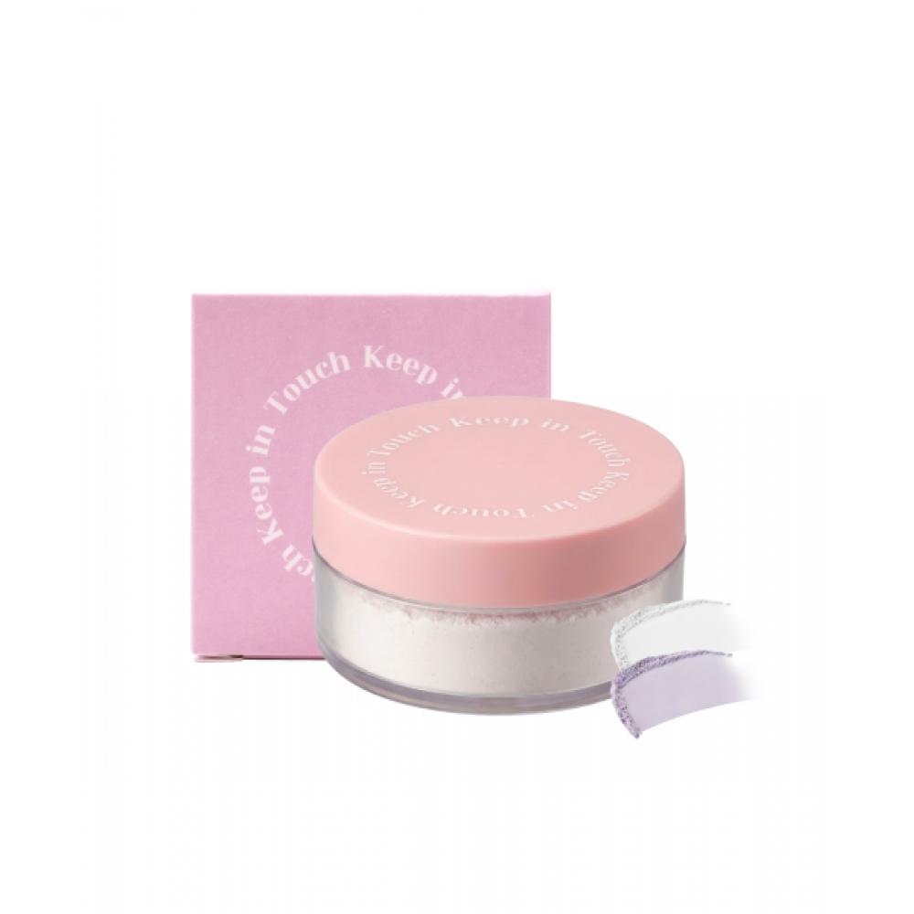 Keepintouch Young Pairing Loose Powder 5g  2colors 01 SEBUM FINISH WHITE