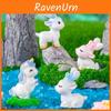 Cute Miniature Resin Deer Figurine For Desktop Decoration Adorable Blind Box Animal Ornament