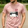 Vintage U2 War Tour Graphic T Shirt Unisex Cotton Short Sleeve Rock Band Music Fans Casual Tee Holiday Present