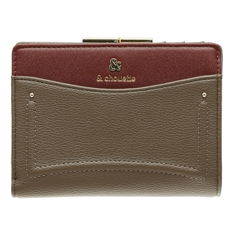 

[ONLYOU] Andschouette &chouette samantha thavasa samantha thavasa Metal fittings pouch cap folding wallet wallet bi-fold bifold bicolor ladies adult