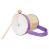 IRIN Indian Drum Wooden Hand Drum Sheepskin Drums with Drumsticks Pro Percussion Instruments for Children's As Gifts