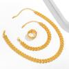 IngeSight.Z Vintage Multi Row Chunky Thick Wide Choker Necklaces Collar Gold Color Chain Clavicle Necklaces for Women Jewelry