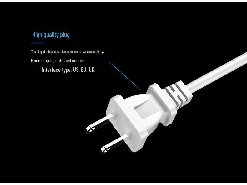 10-Port USB-C Fast Charger Power Strip, 5V2A, Safe Socket for Apple, Huawei, Xiaomi