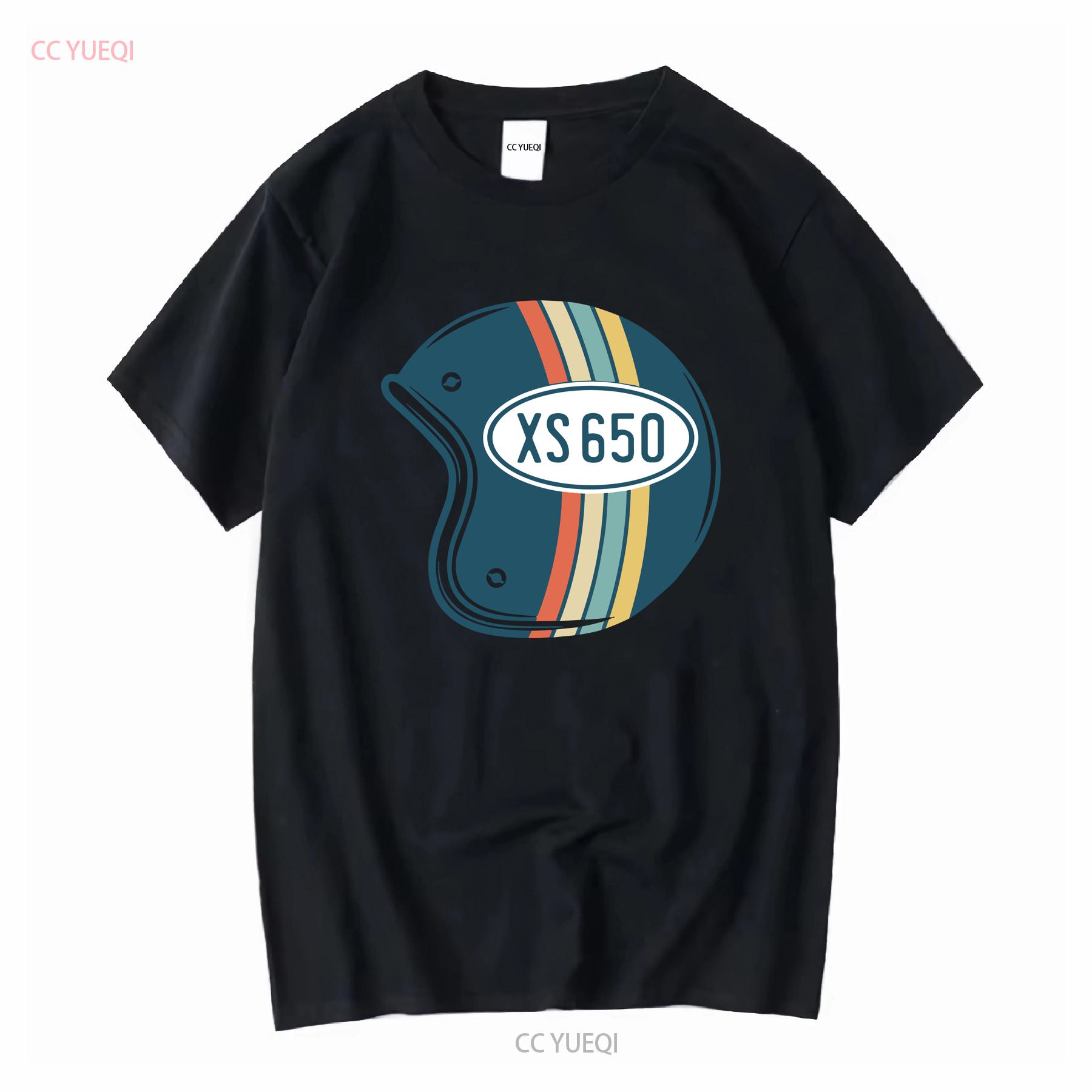 

XS650 Retro Old Style HelmeT T Shirt XS 650 Cafe Racer Vintage Look long or short sleeves vintage Washed Unisex Comfortable 4XL