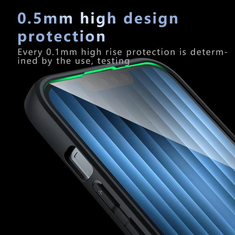 For iPhone 16e Case PC+TPU Anti-Scratch Clear Back Phone Cover