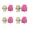 Flower Pot Silicone Mold Succulent Planter Concrete Mold Gilr Concrete Cement Mold for DIY Pen Holder,Home Decorations