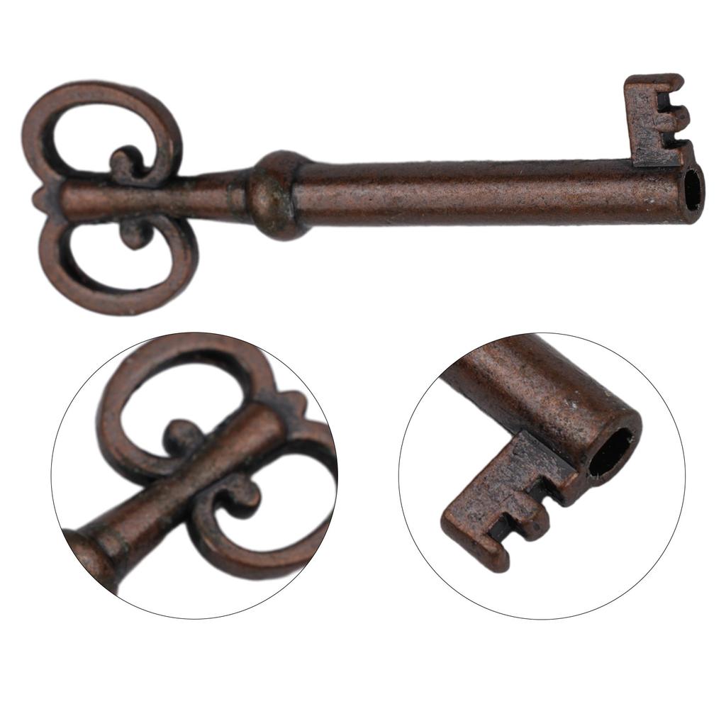 Vintage/ Door Lock Kit For Furniture Including Drawers Cabinets Wardrobes And Cupboards With Key And Trim Sheet