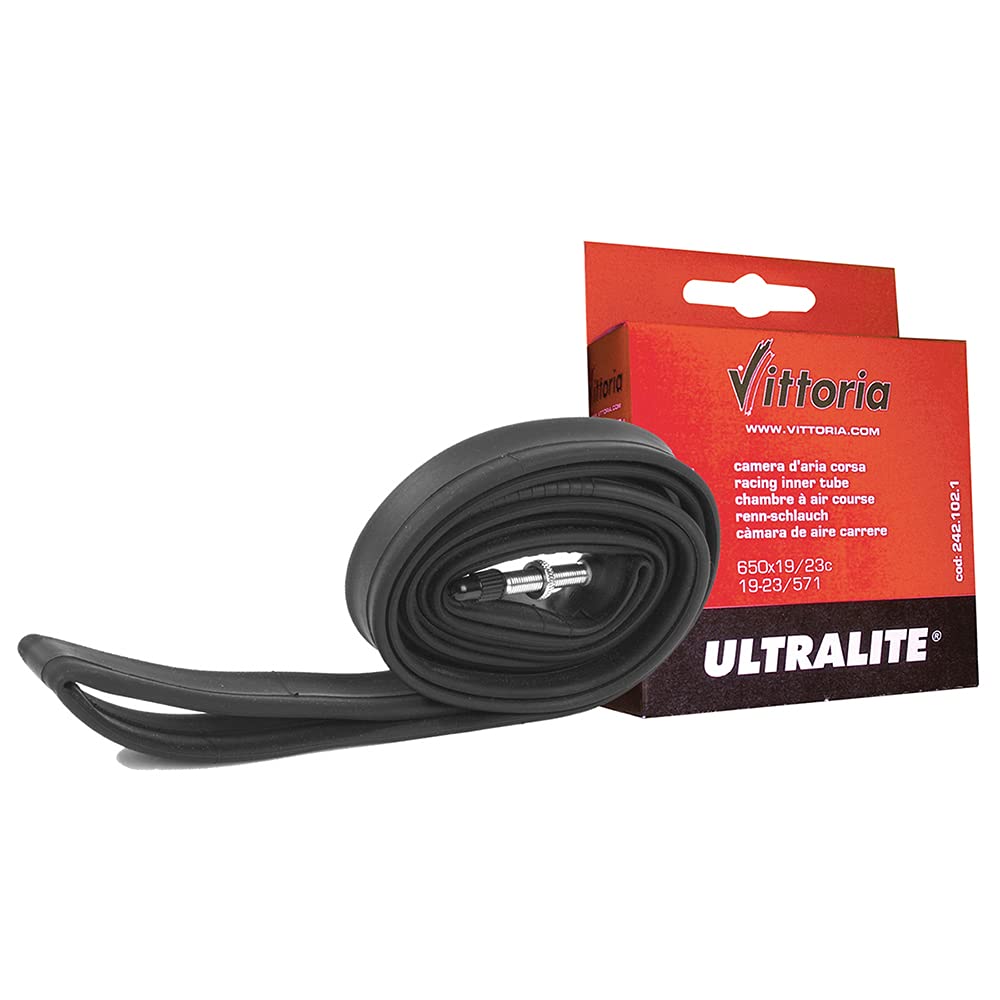 Vittoria Tube Ultralight Inner Tube [ultralite inner tube] 700x30/38c 36mm 30/38 чёрный