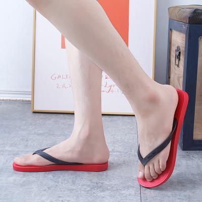 Fashion Summer Thong Slippers PVC Anti-Slip Wear-Resistant Hollow Out Bathing Home Indoor Outdoor Casual Shoes
