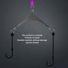 10Pcs/Lot 3 Way Swivels Connector Fishing Tackle Saltwater Fishing Rolling Swivels Triple Fishing Swivel Cross Line Connectors