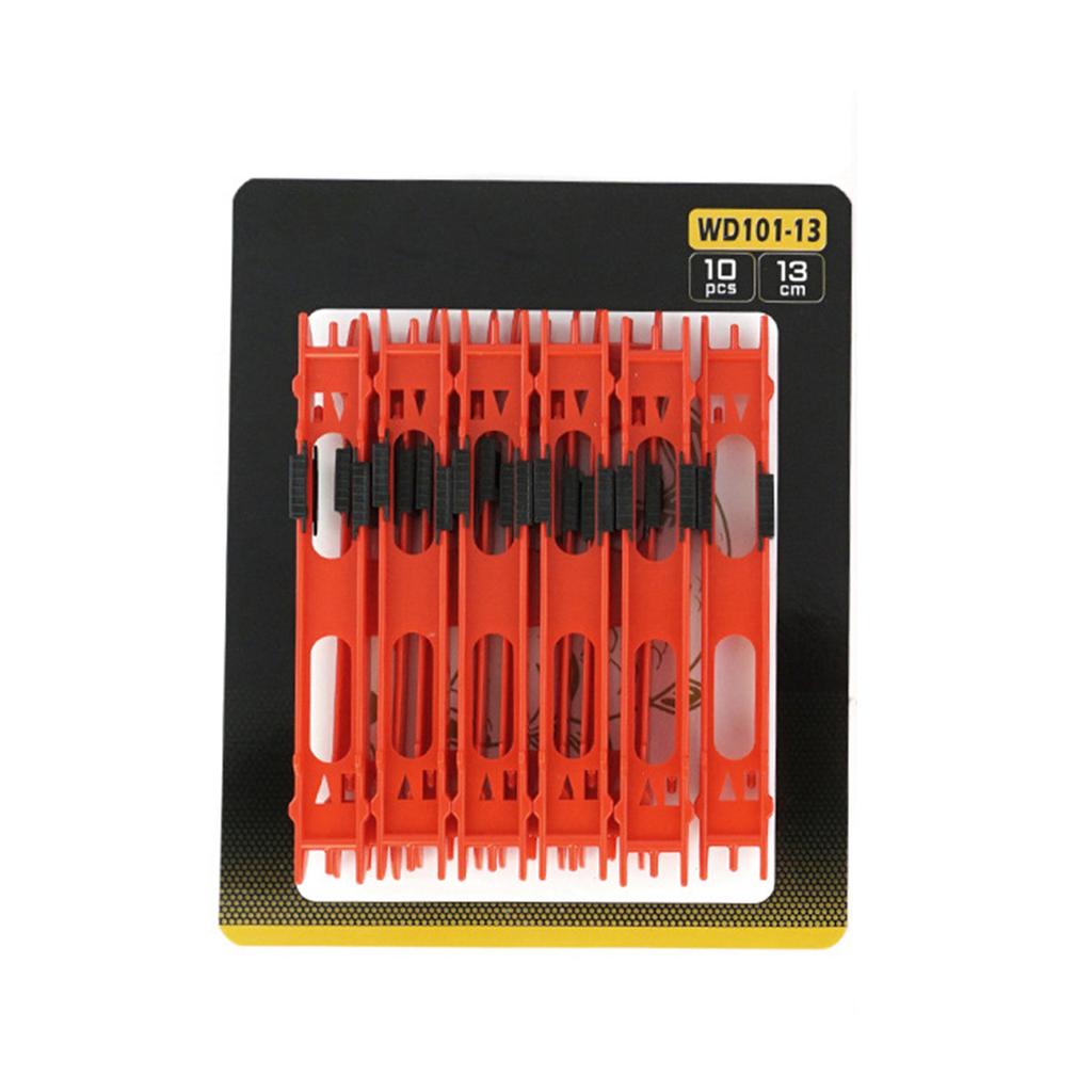 10Pc Fishing Line Winding Board Fishing Line Rig Winder Plastic Winding Board Line Holder Management Tool Fishing Tackle