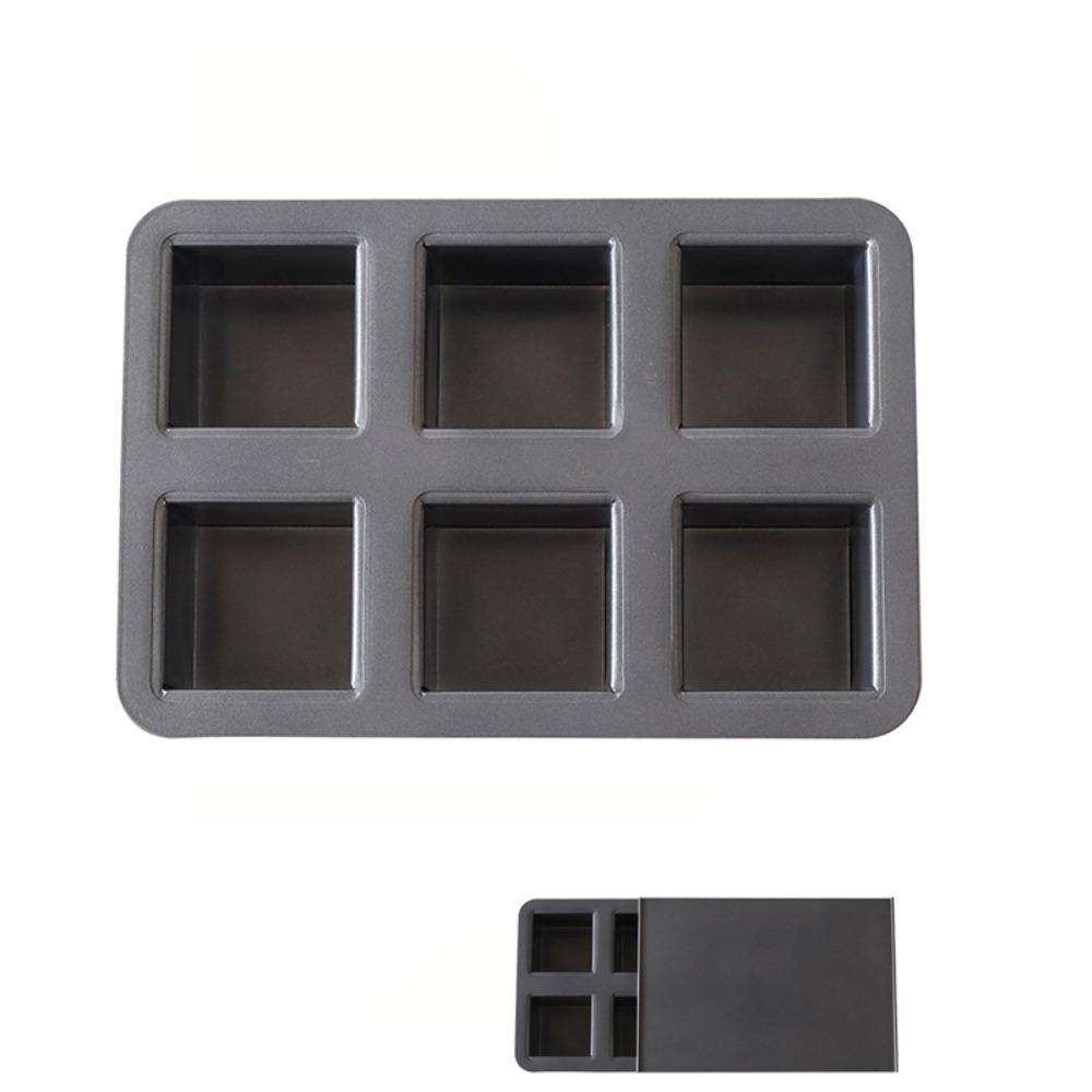 Carbon Steel Madeleine Cake Baking Pan 6/8 Cavity Dessert Baking Tray Bread Baking Mold  Pastry