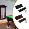 Pool Cue Rack Billiard Sticks Holder Easy to Install Wall Mounted for 4 Cues Rest Break Room