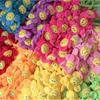 Smile Flower Plush Toy, Korean Bouquet, Versatile, Kindergarten Gift, Graduation Gift, Birthday Present, Women, Girlfriends, Celebrations (6 Colors,